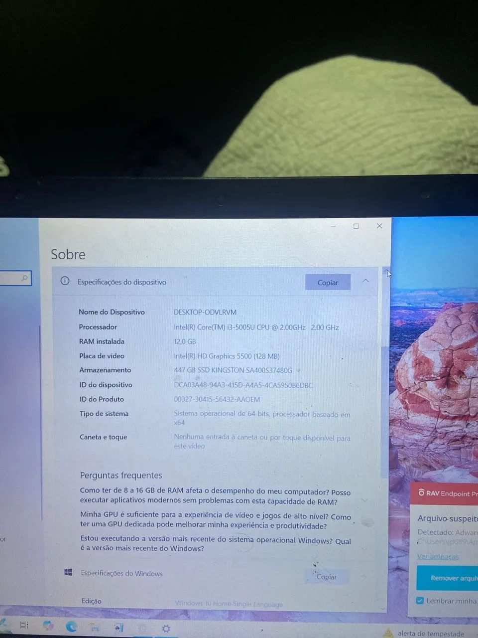 Notebook Samsung  - Foto 2