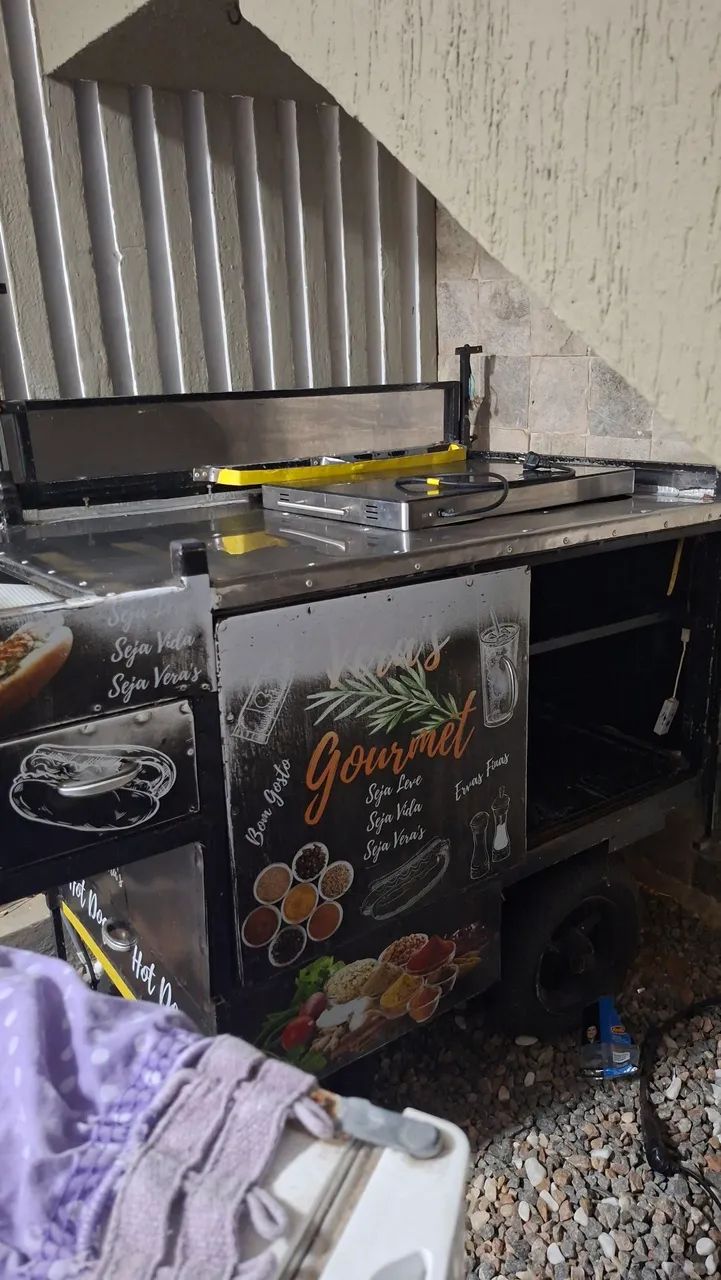 Um carrinho elétrico ( cachorro quente ) ou outro produto. - Foto 3