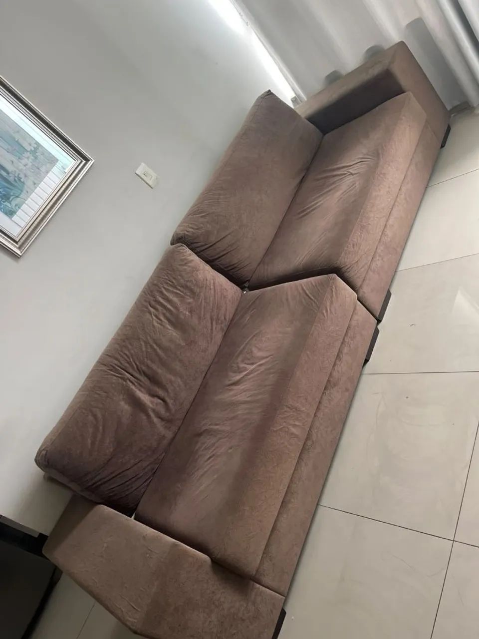 Vende-se sofá 3 metros bem confortável 