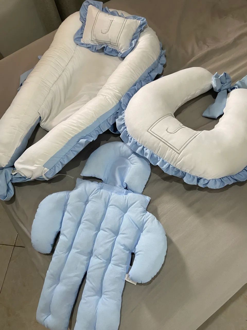 Ninho redutor, almofada de amamentação e redutor de bebê conforto - Foto 2