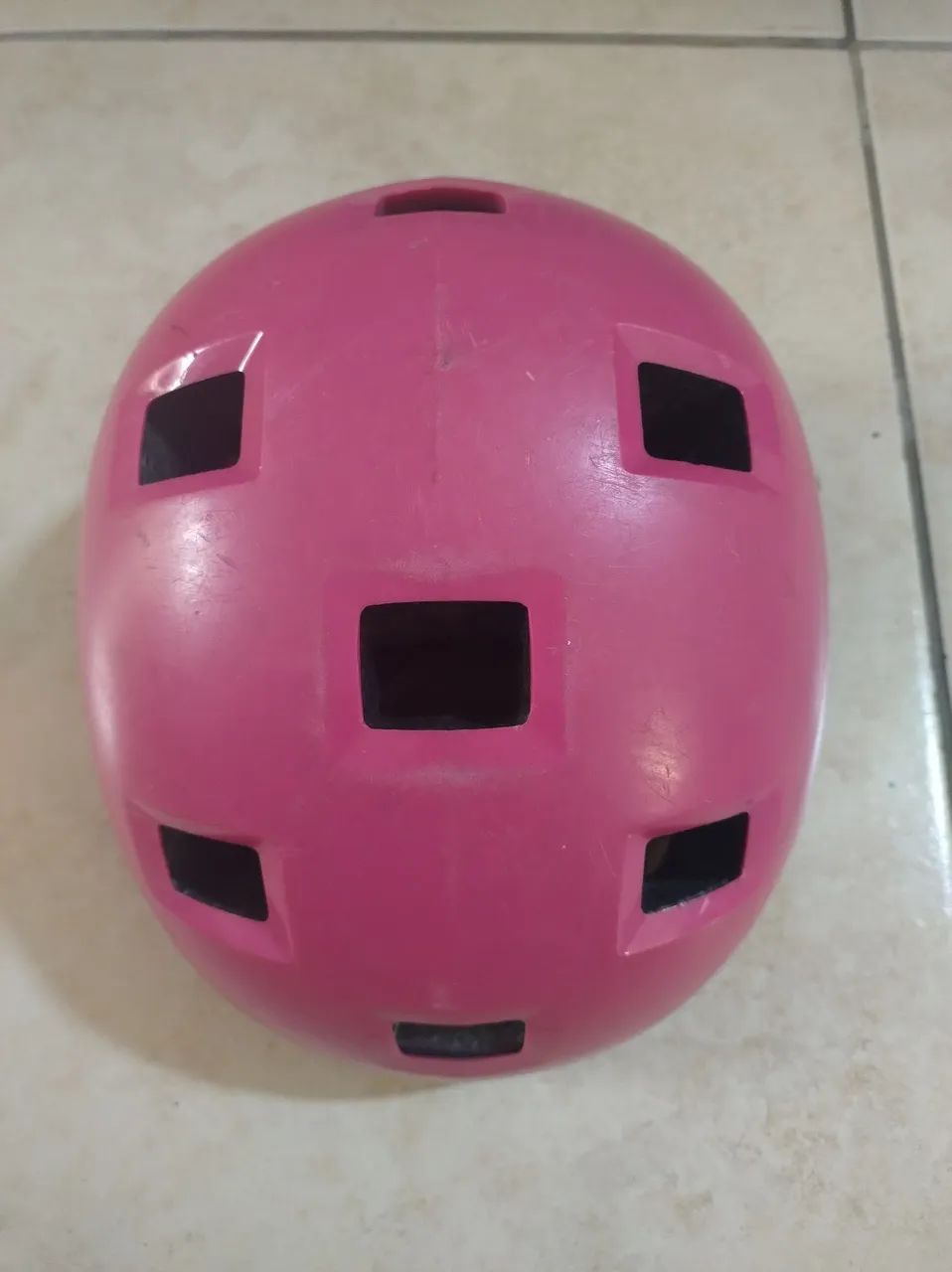 Capacete rosa
