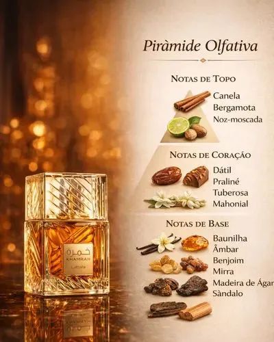 Perfume Khamrah Lattafa 100ml Original ? Novo e Lacrado na Caixa! - Foto 3