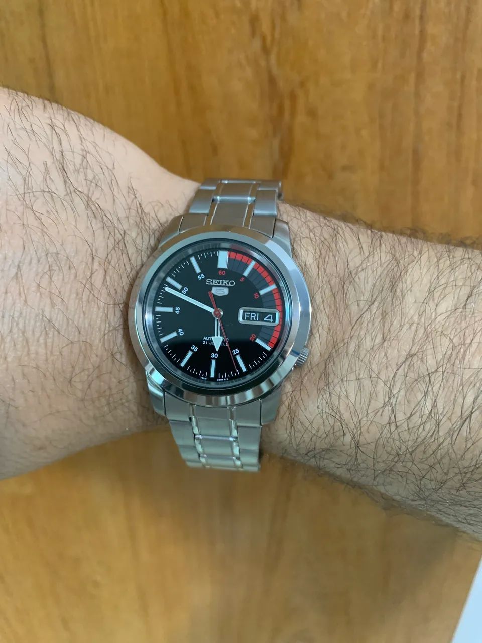seiko 5 speed racer snk375k1 - Foto 4