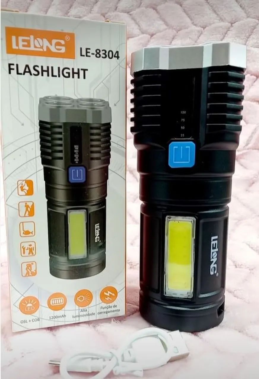 Lanterna Flashlight LE-8304