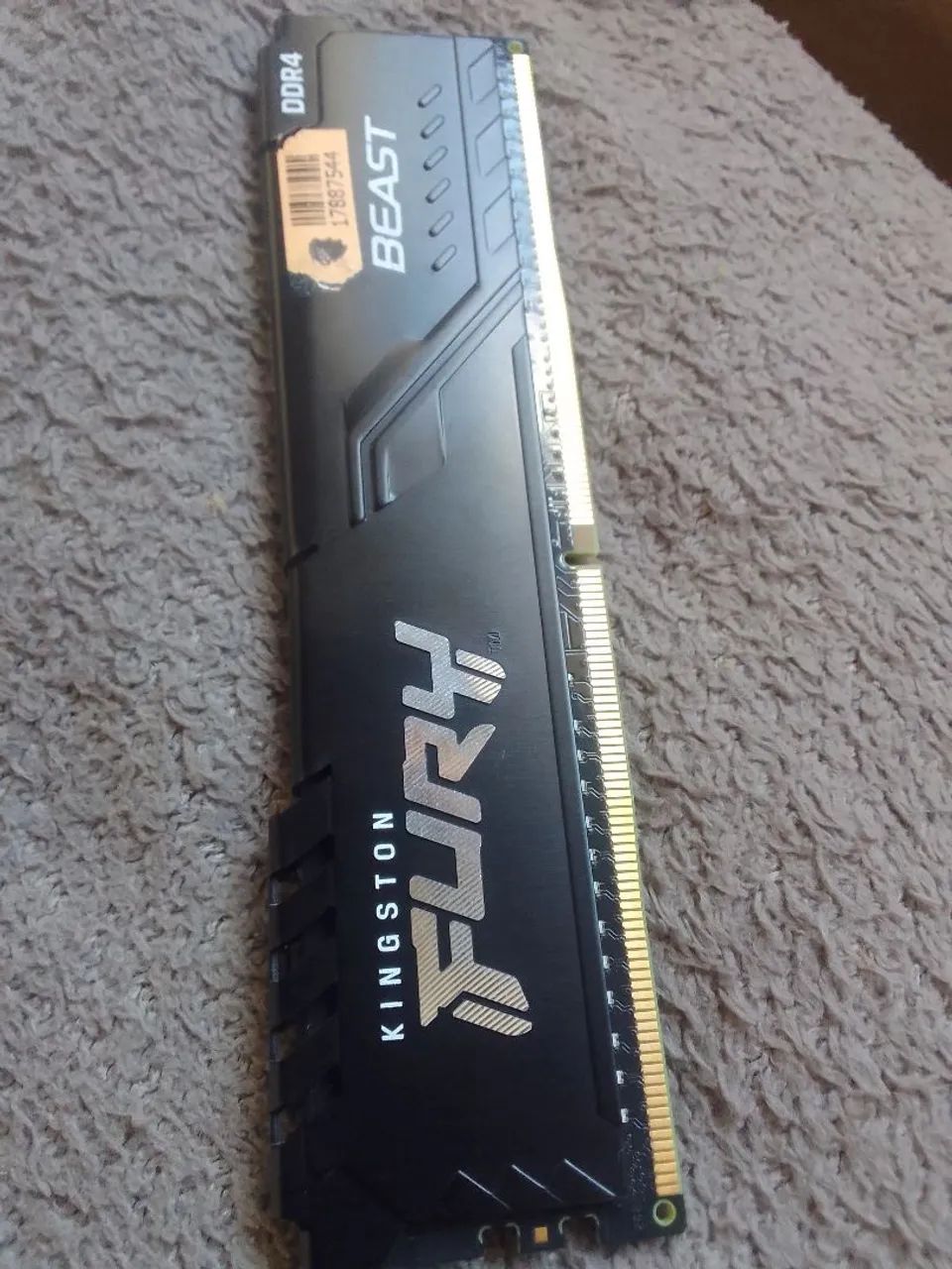 DDR4 8G KINGSTON FURY BEAST 2666mhz - Memória RAM - Jacarecica