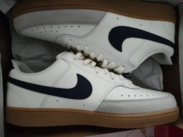 Nike Court Vision Low off white cinza