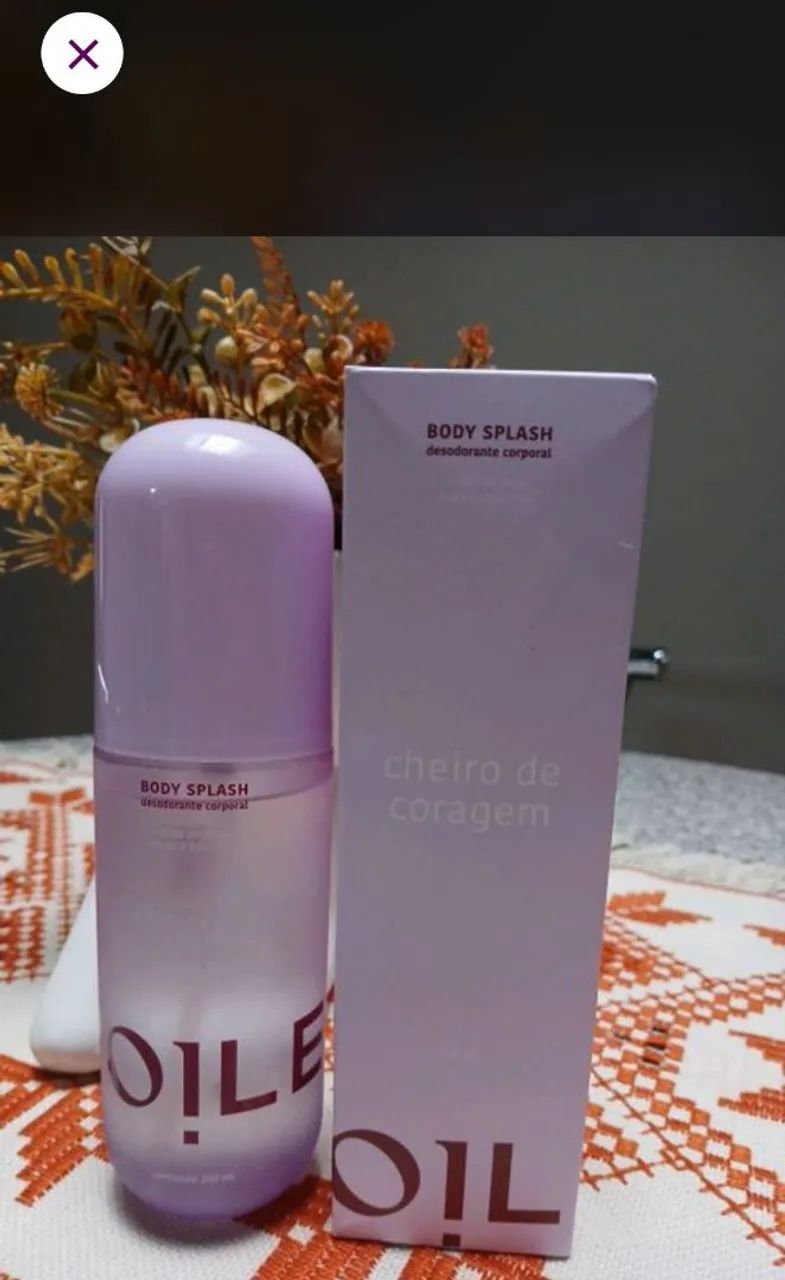 Body Splash Cheiro de Coragem Spoiler