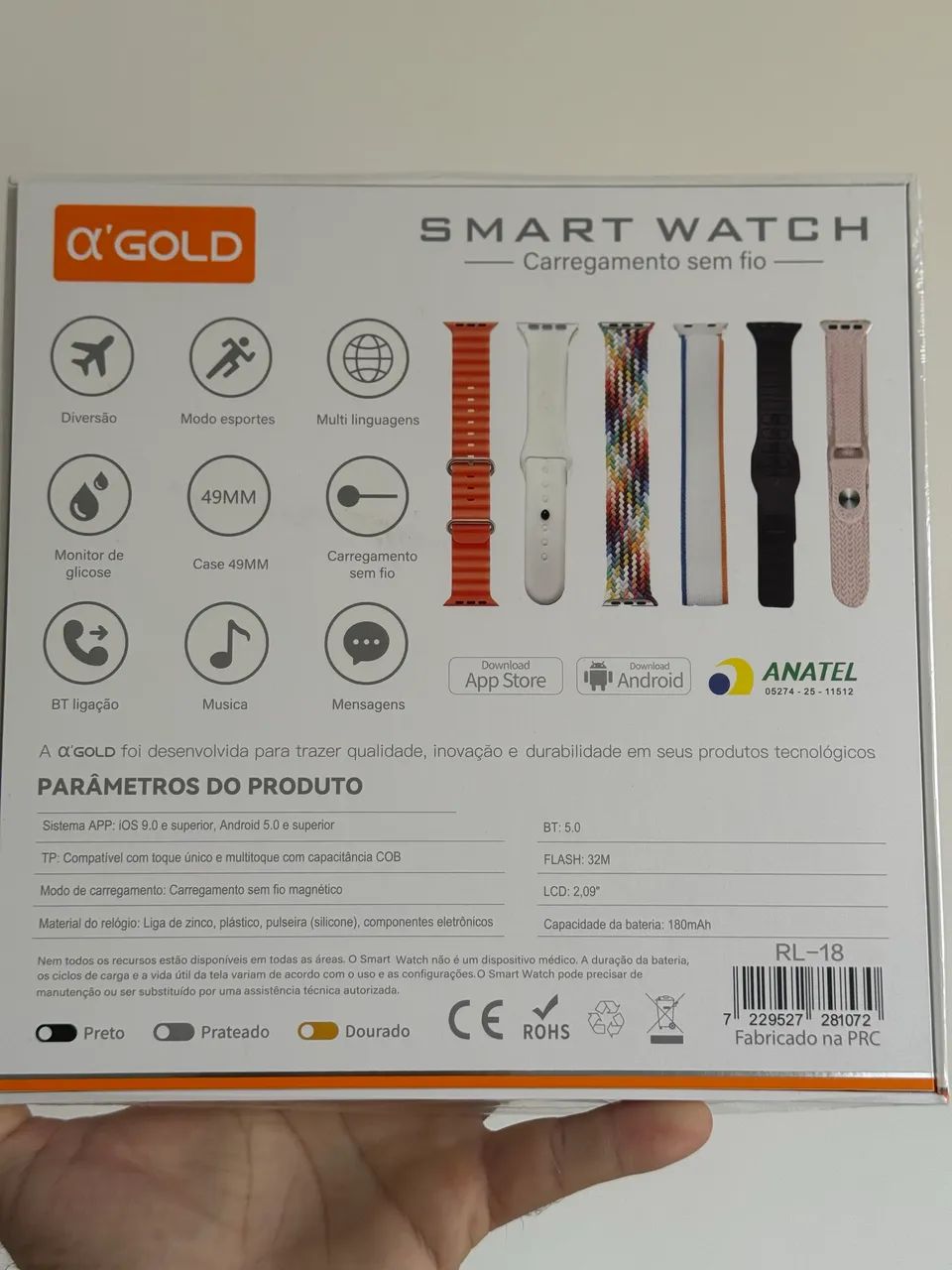 2 Smartwhatch de ótima qualidade 