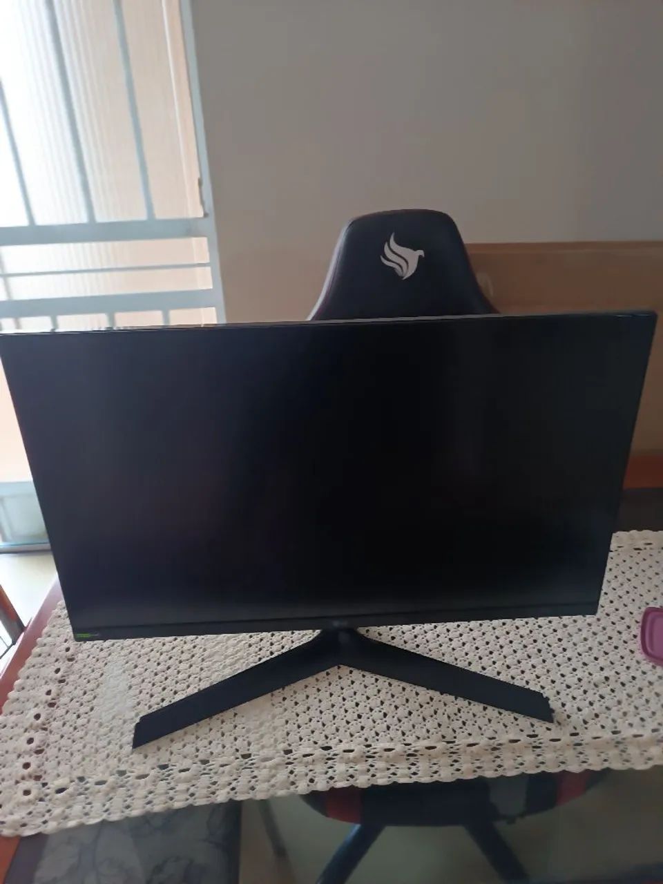 Monitor gamer LG 27 polegadas modelo 27gs60f- B semi novo completo 