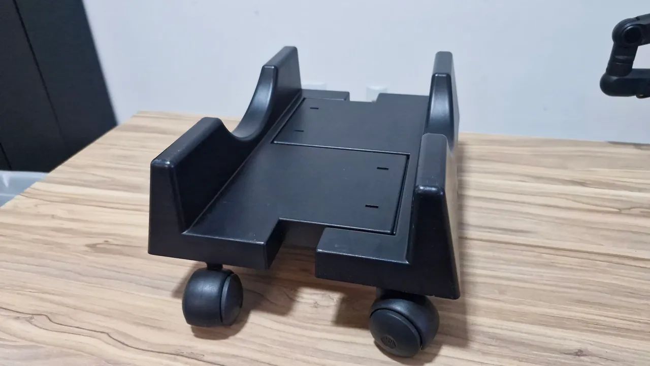 Suporte de chão para computador Desktop com rodinhas - Foto 2