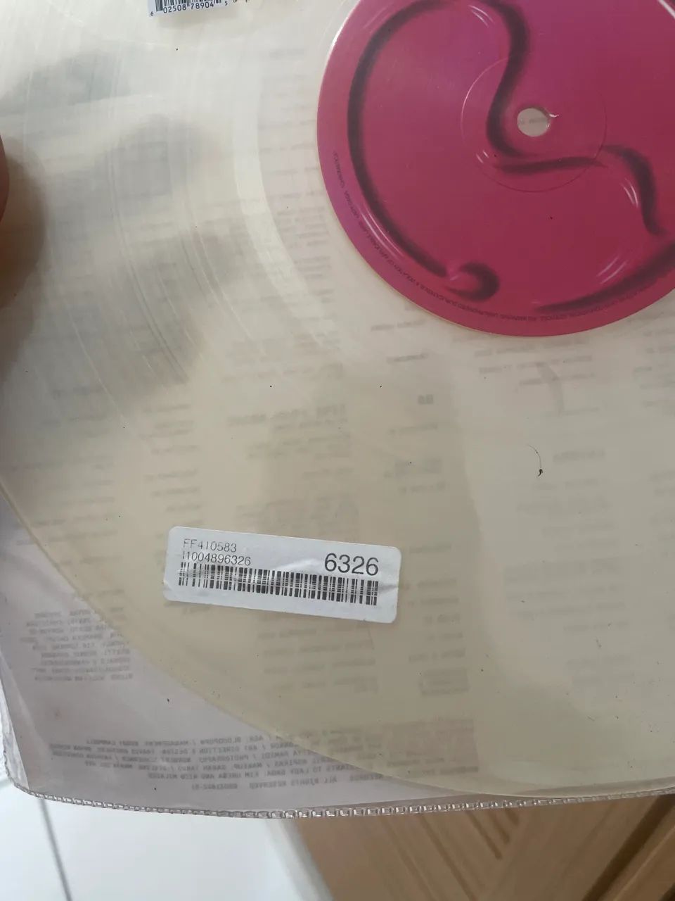 Lp vinil Lady Gaga Clear Chromatica  - Foto 2