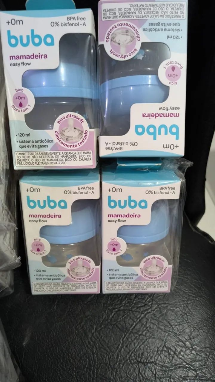 Mamadeira Buba Easy Flow 120ml - Nova  ? R$ 35,00 
