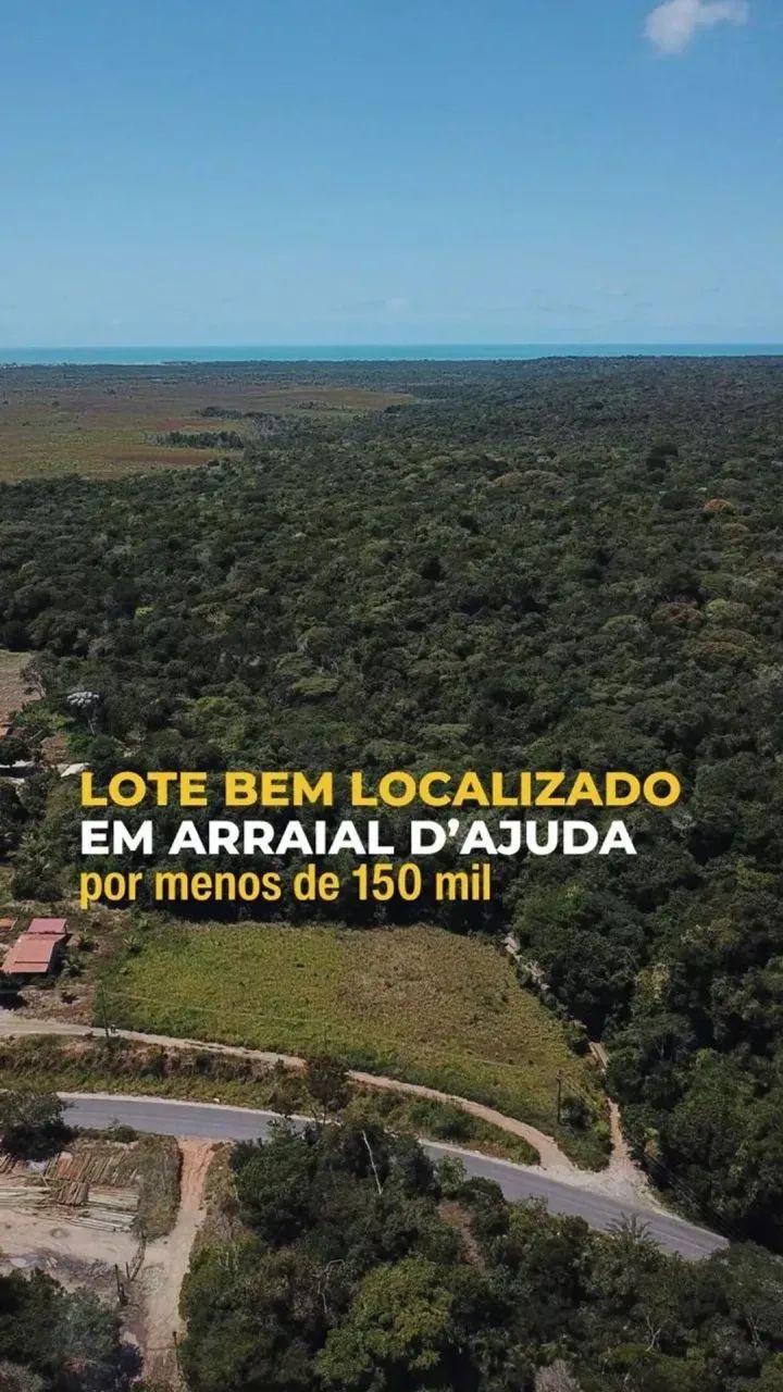 Terreno de 430 m² com escritura no Centro de Arraial dAjuda