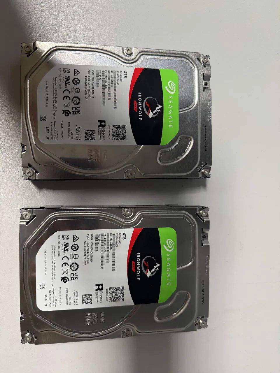 Vendo HDD Seagate IronWolf 4TB