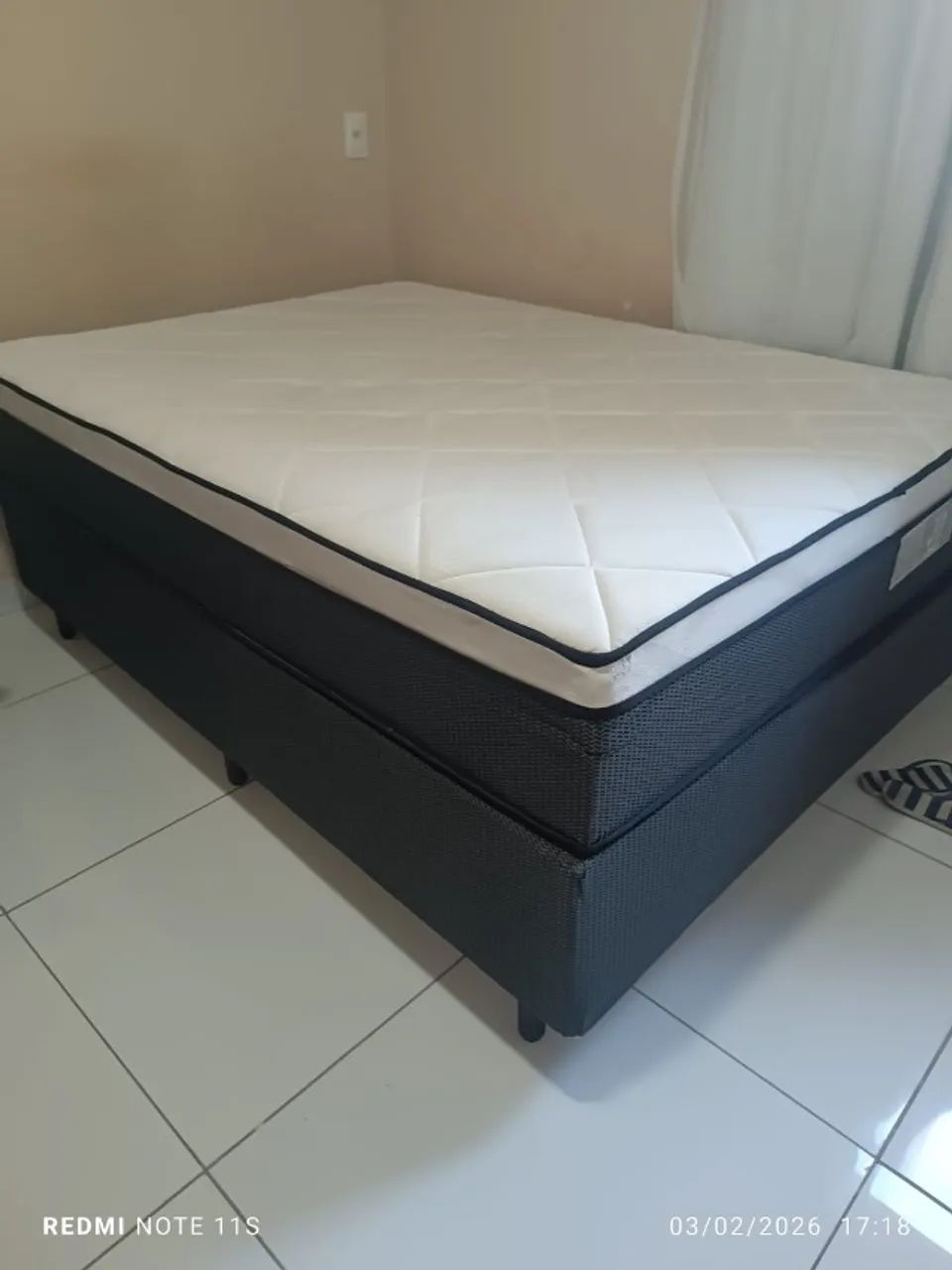 Cama box, molas ensacadas e ortopedica  - Foto 3