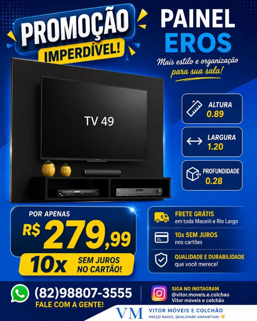 PROMOÇÃO DE PAINEL APARTI DE 