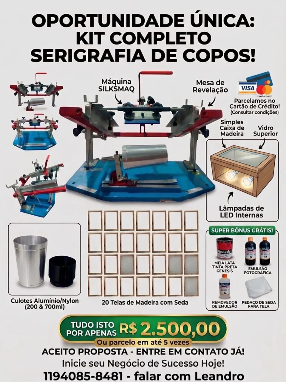 Máquina silk 