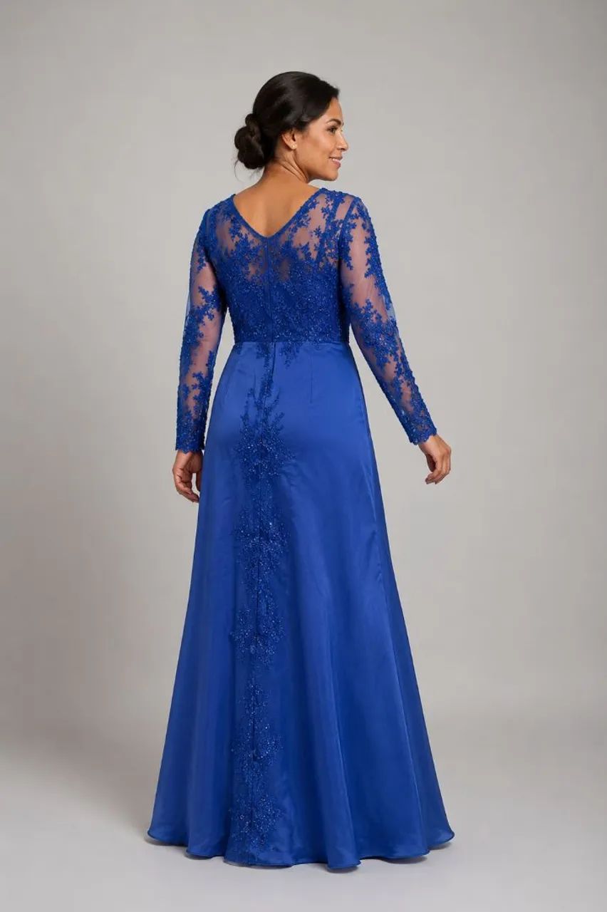 Vestido Azul Royal   M - Foto 2