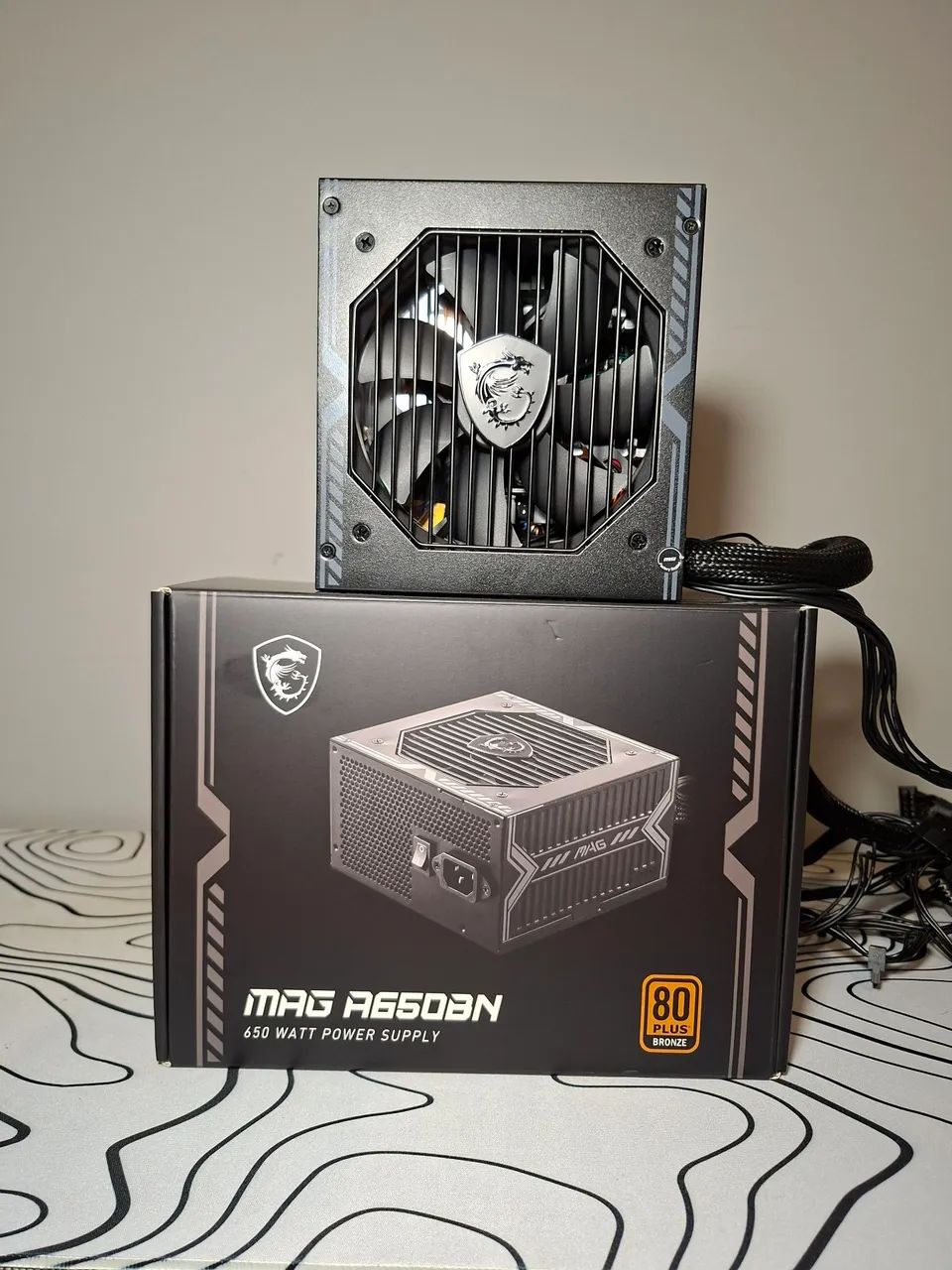 Fonte MSI 650W 80 Plus Bronze 