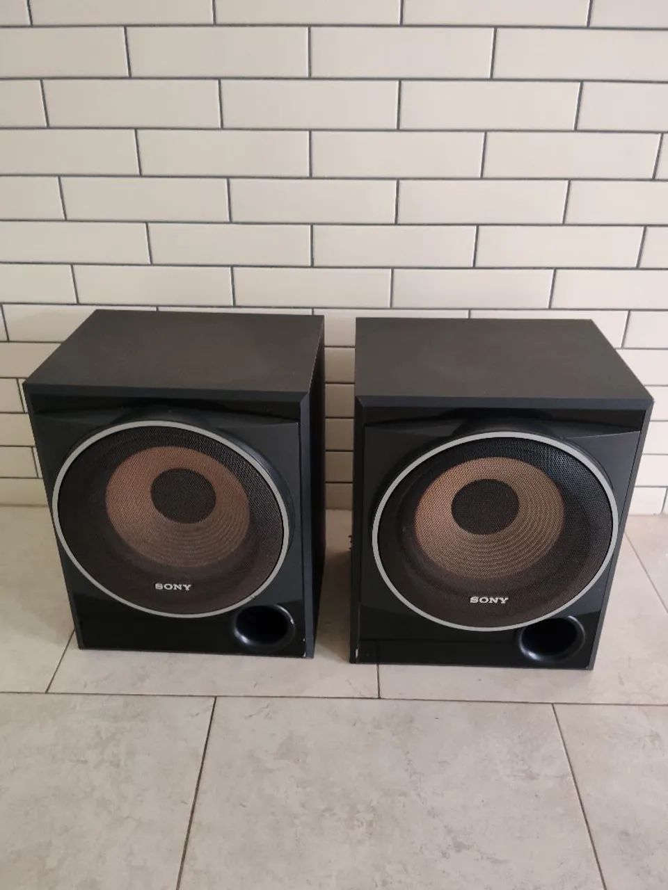 Caixa acústica Subwoofer Sony Ss wp7500 - Aparelhos de Som