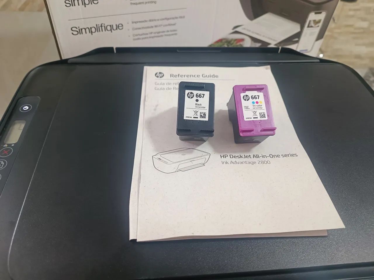 Impressora HP DeskKet Ink Advantage com Wifi - Foto 3