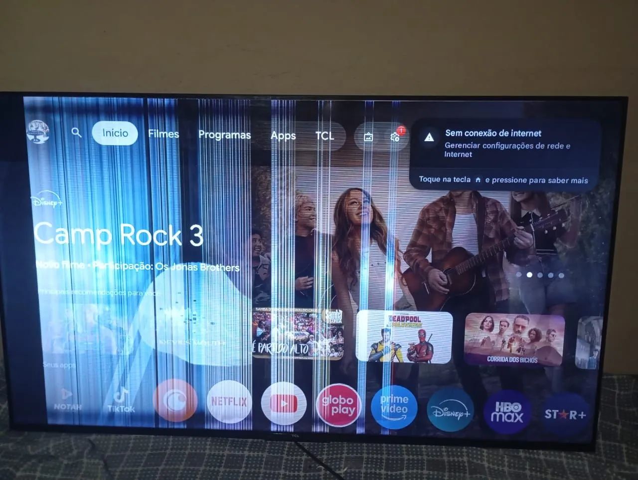 Tv smart TCL 55 polegadas.(COM DEFEITO) - Foto 4
