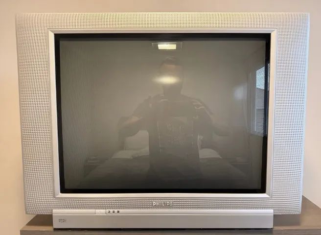 TV 29 polegadas antiga de Tubo Philips Real Flat em perfeito estado  - Foto 3