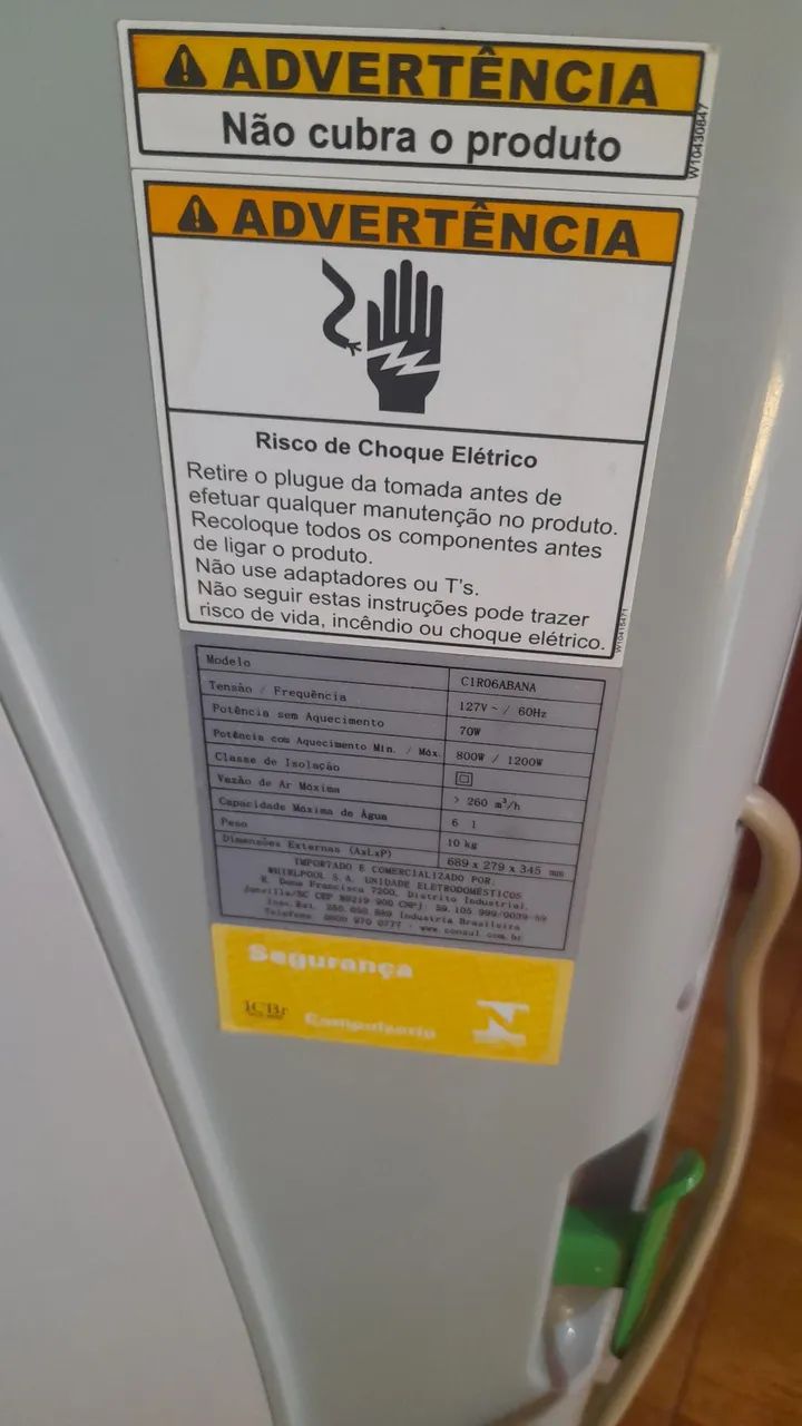 Climatizador consul com controle.  - Foto 5