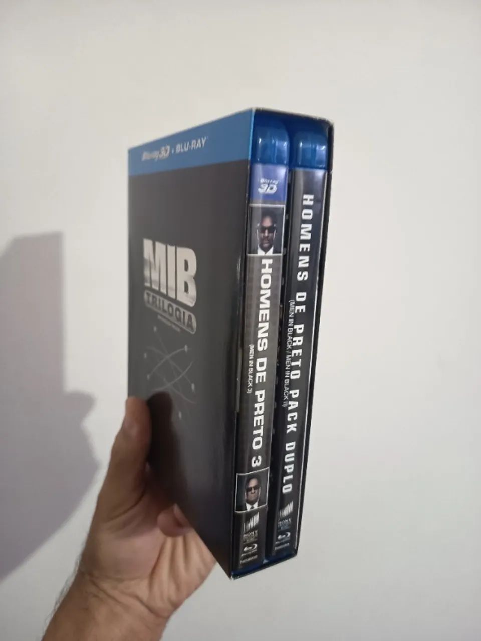 Box Blu-ray Trilogia MIB: Homens de Preto (4 Discos) Will Smith