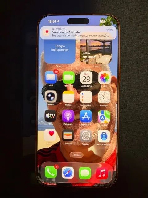 iPhone 17 Pro Max 256 Gb laranja - Foto 4