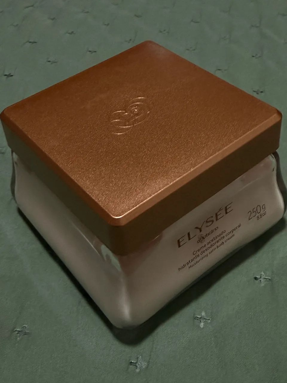 Creme Acetinado Hidratante Corporal Elysée 250g - Foto 3