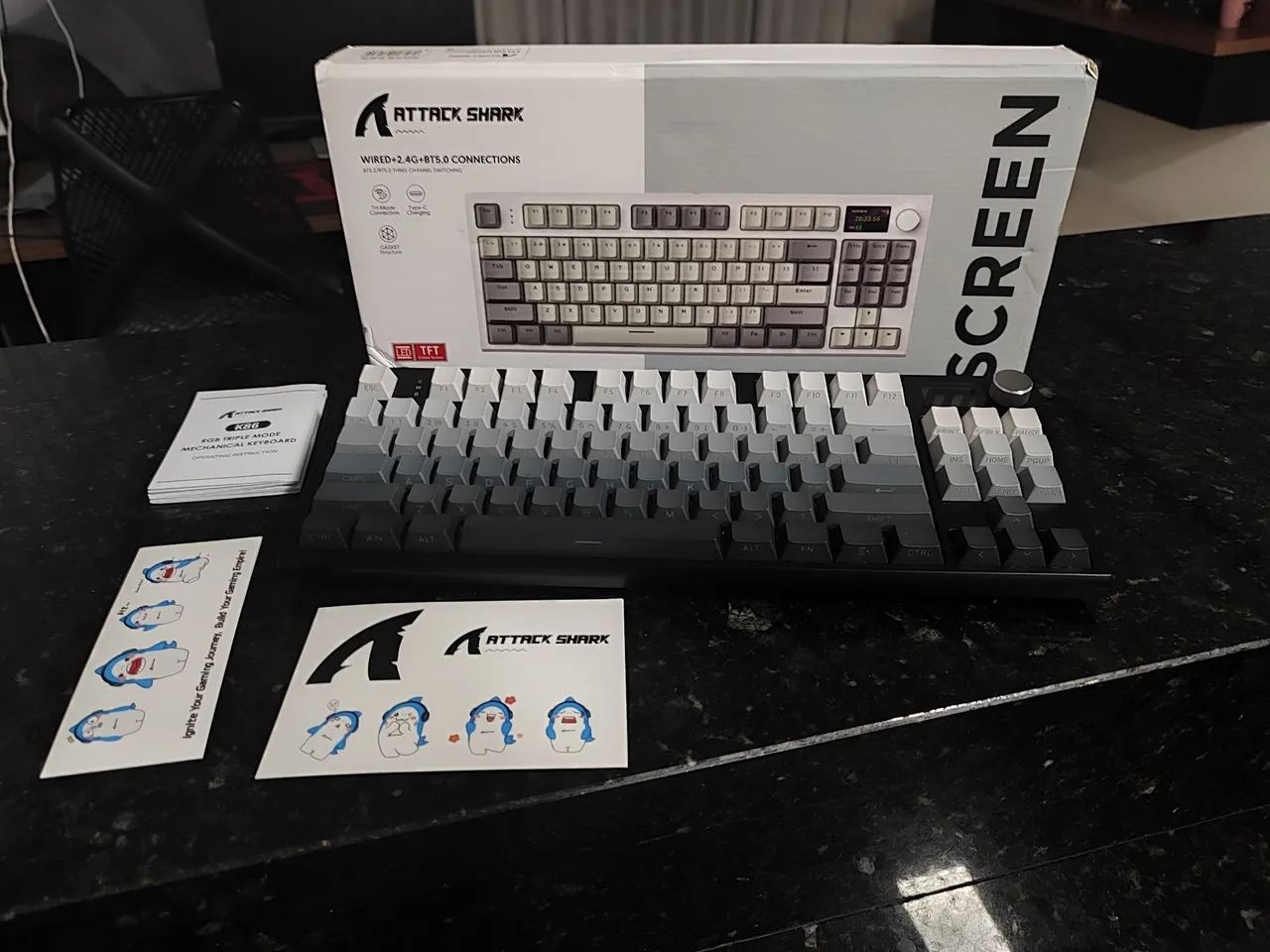 Teclado Gamer - Attack Shark k86