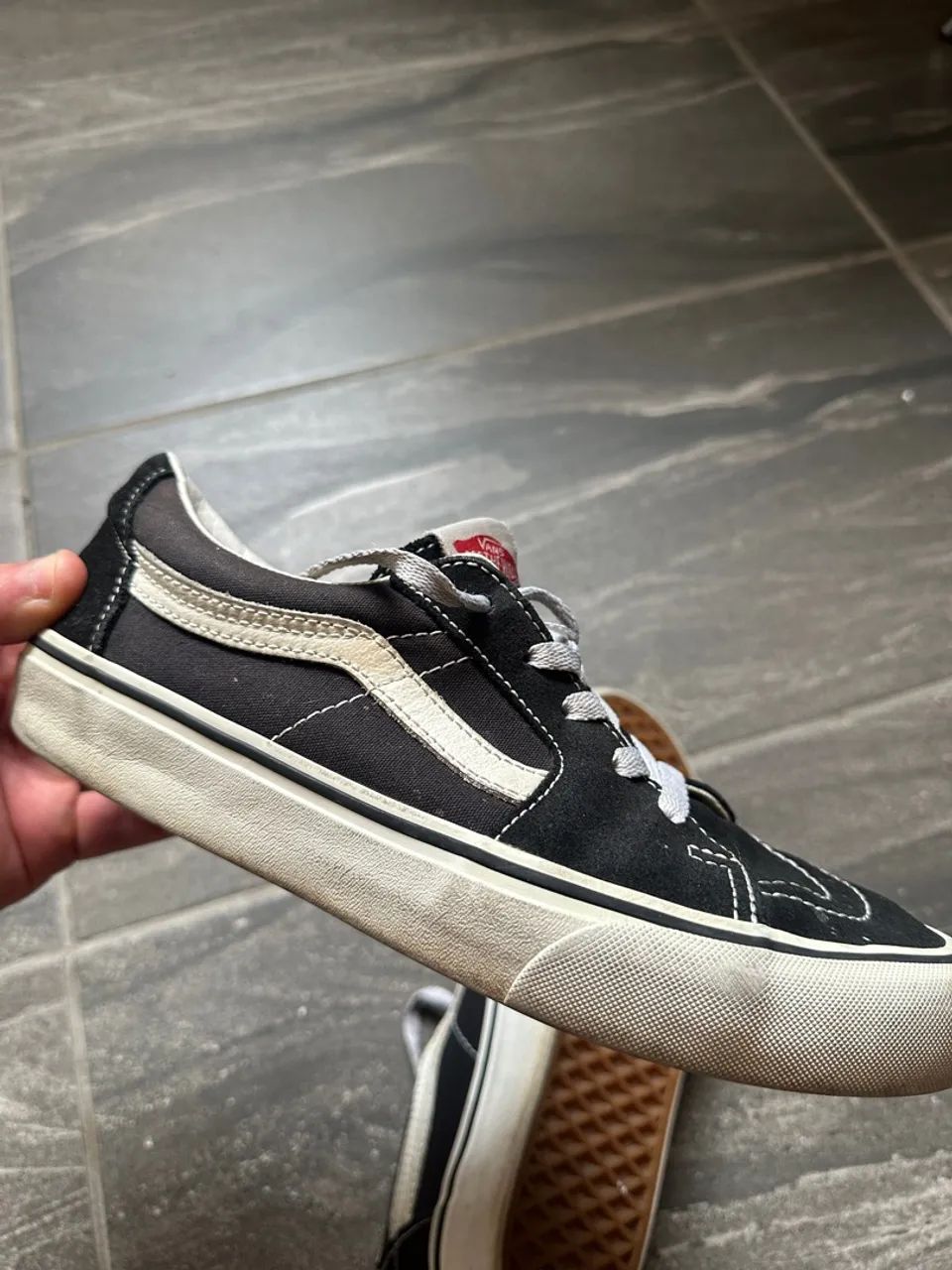Tênis Vans sk8 low preto - Foto 3