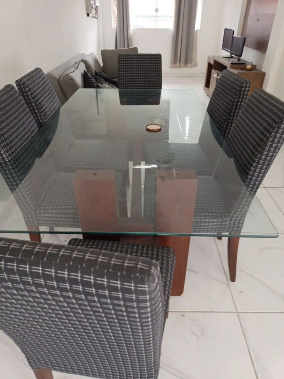 Vende Mesa de jantar com 6 cadeiras  - Foto 3