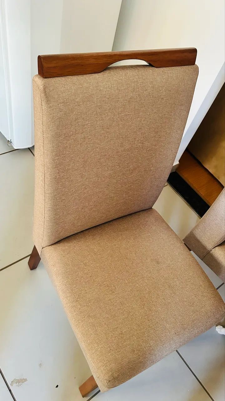 Mesa tampo mdf com vidro - Foto 5
