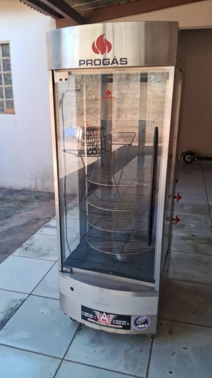 Máquina de assar frango 