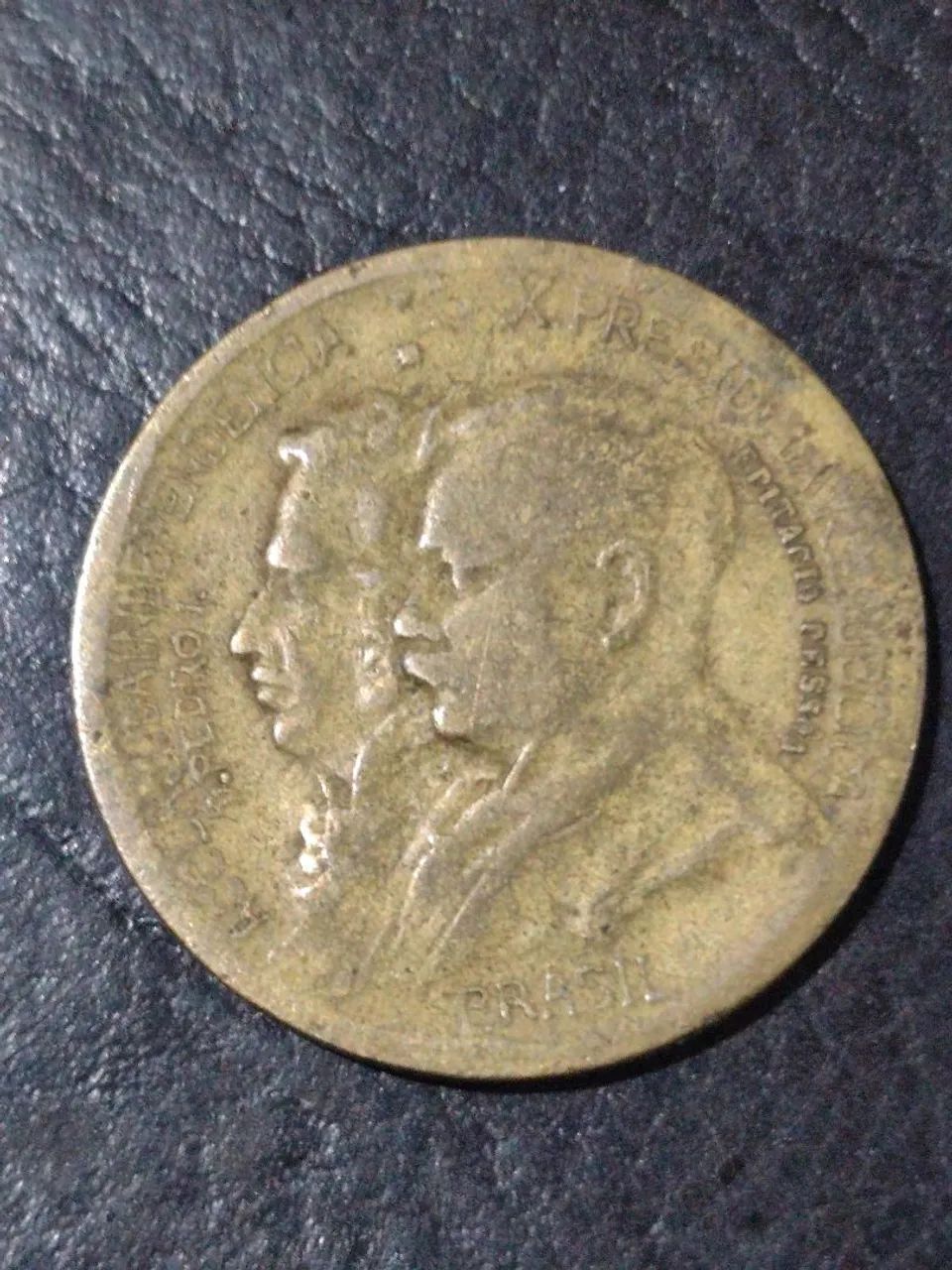 1000 Réis 1922 MBC/SOB Centenário da Independência - Foto 2