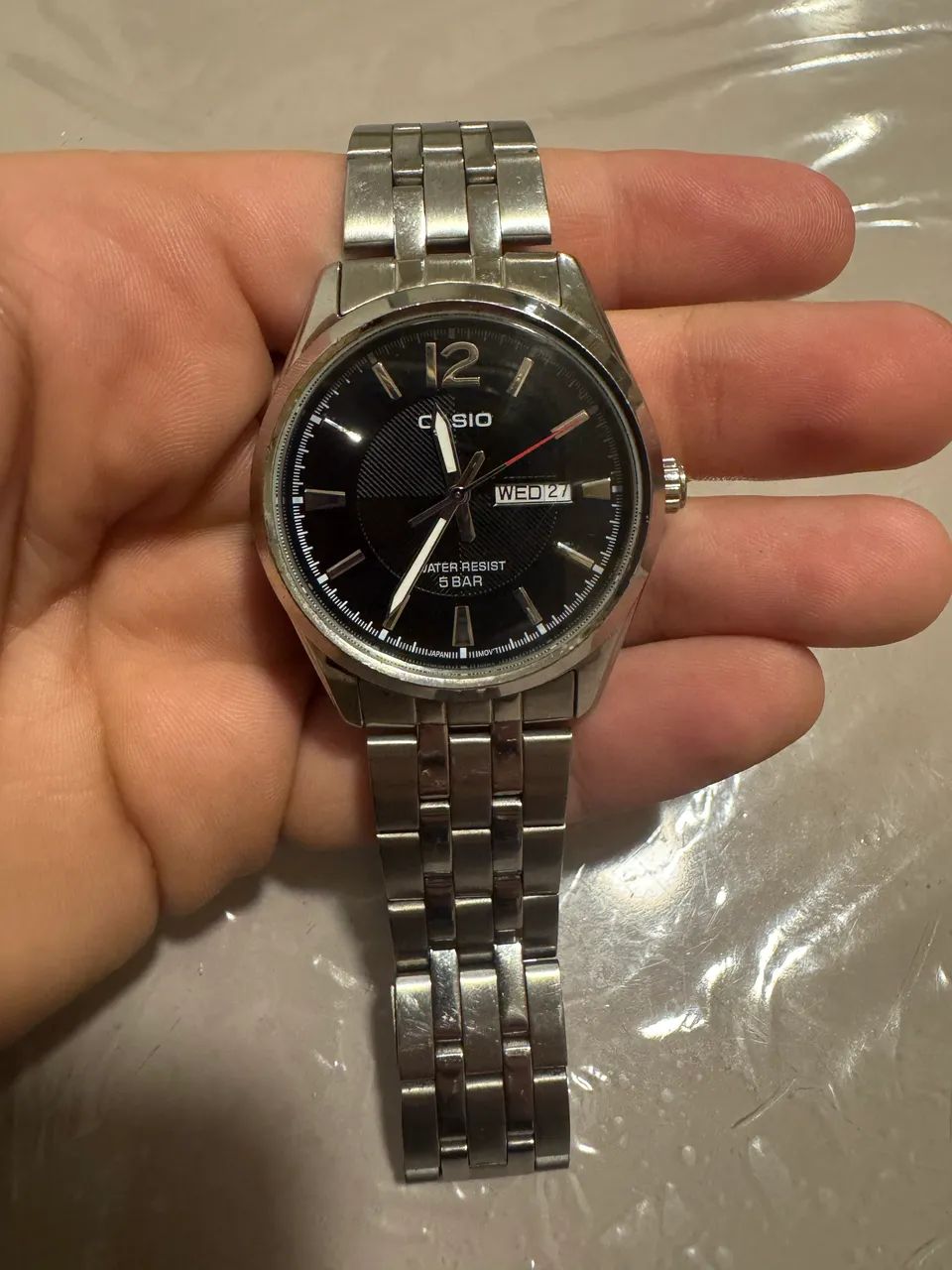 Relógio original Casio Dress Prata  - Foto 4