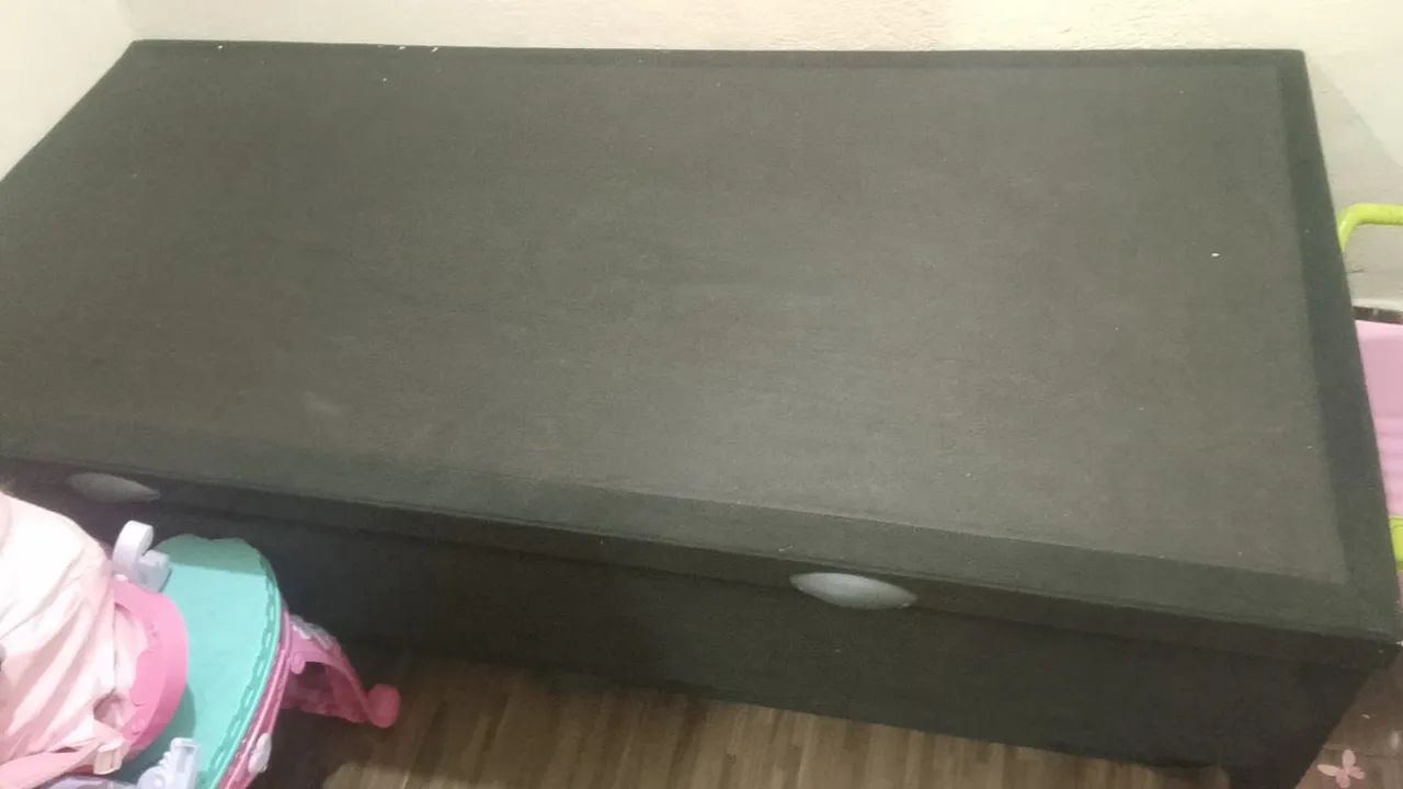 Cama box/auxiliar solteiro 