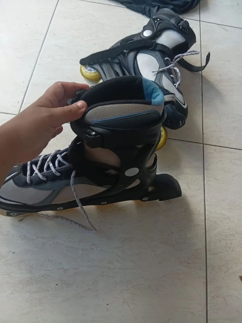 Patins quase novo  - Foto 4