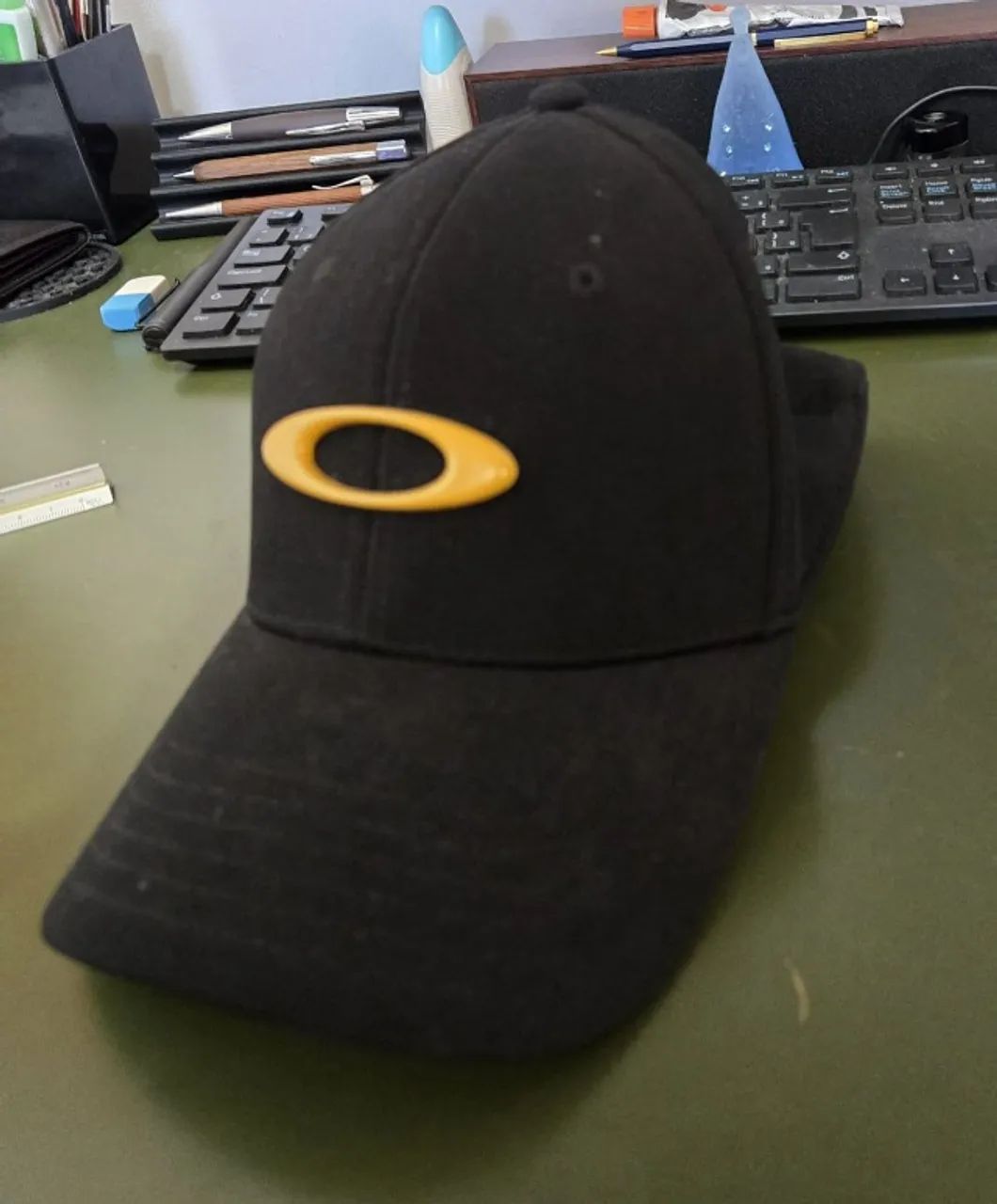 boné oakley aba curva preto - Foto 3
