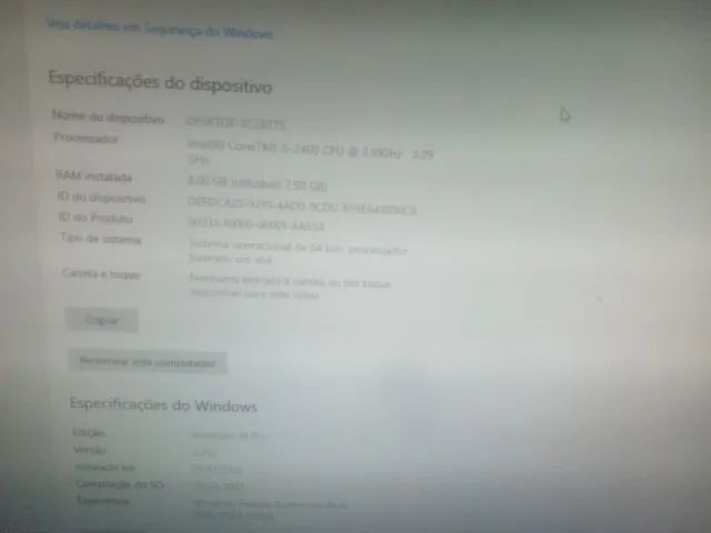 CPU I5-2400 +8 GB Memoria Ram ddr3, 200$ 