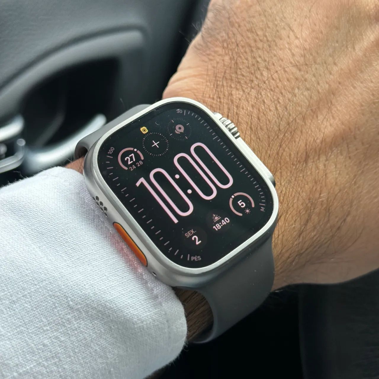 Apple Watch Ultra Titânio  - Foto 2