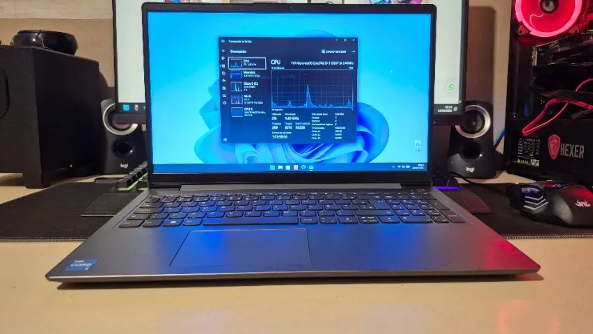 Notebook Lenovo i5 SSD RAM 8GB com garantia e brindes! - Foto 3