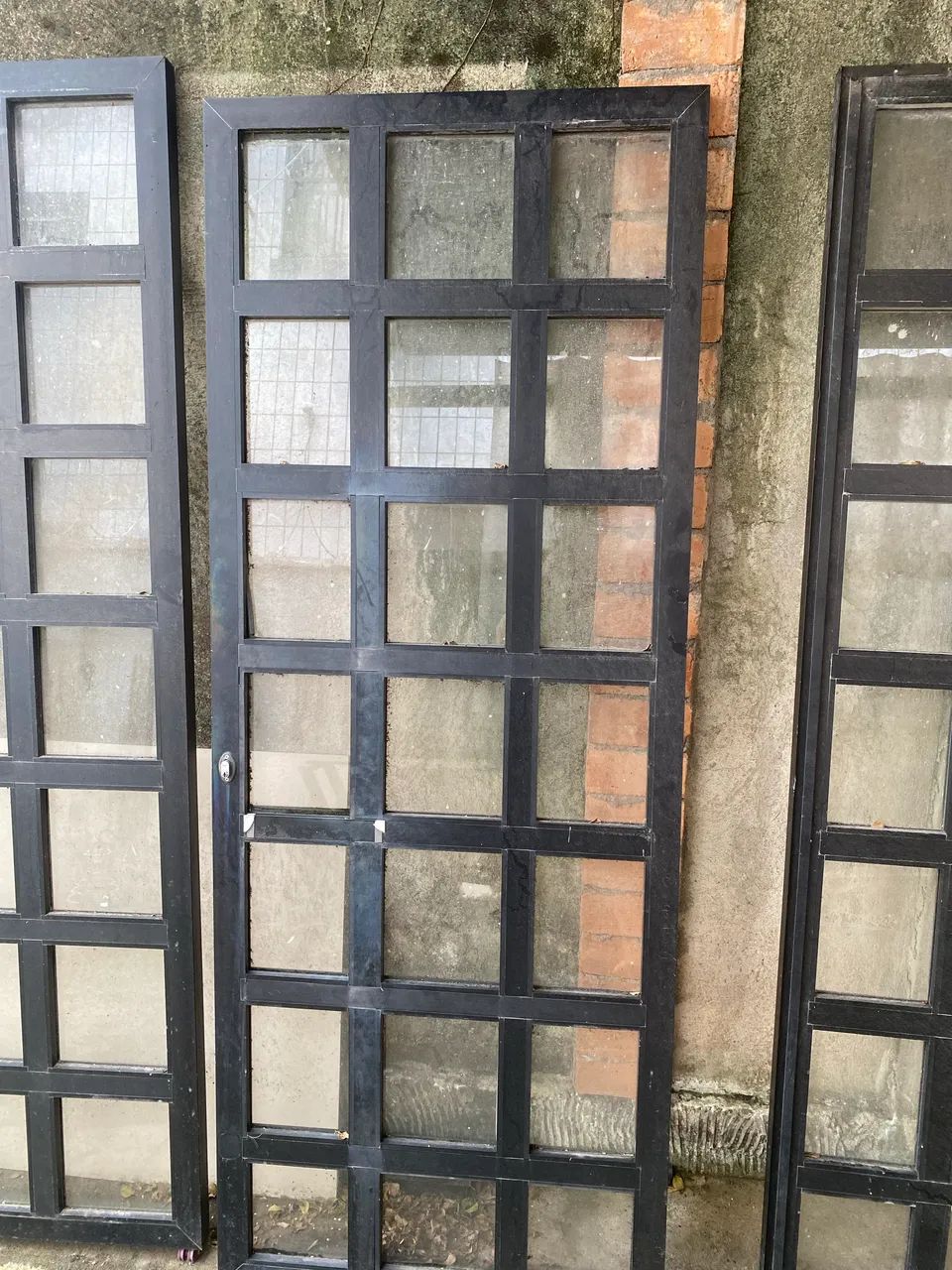Porta de correr de alumínio venda urgente 