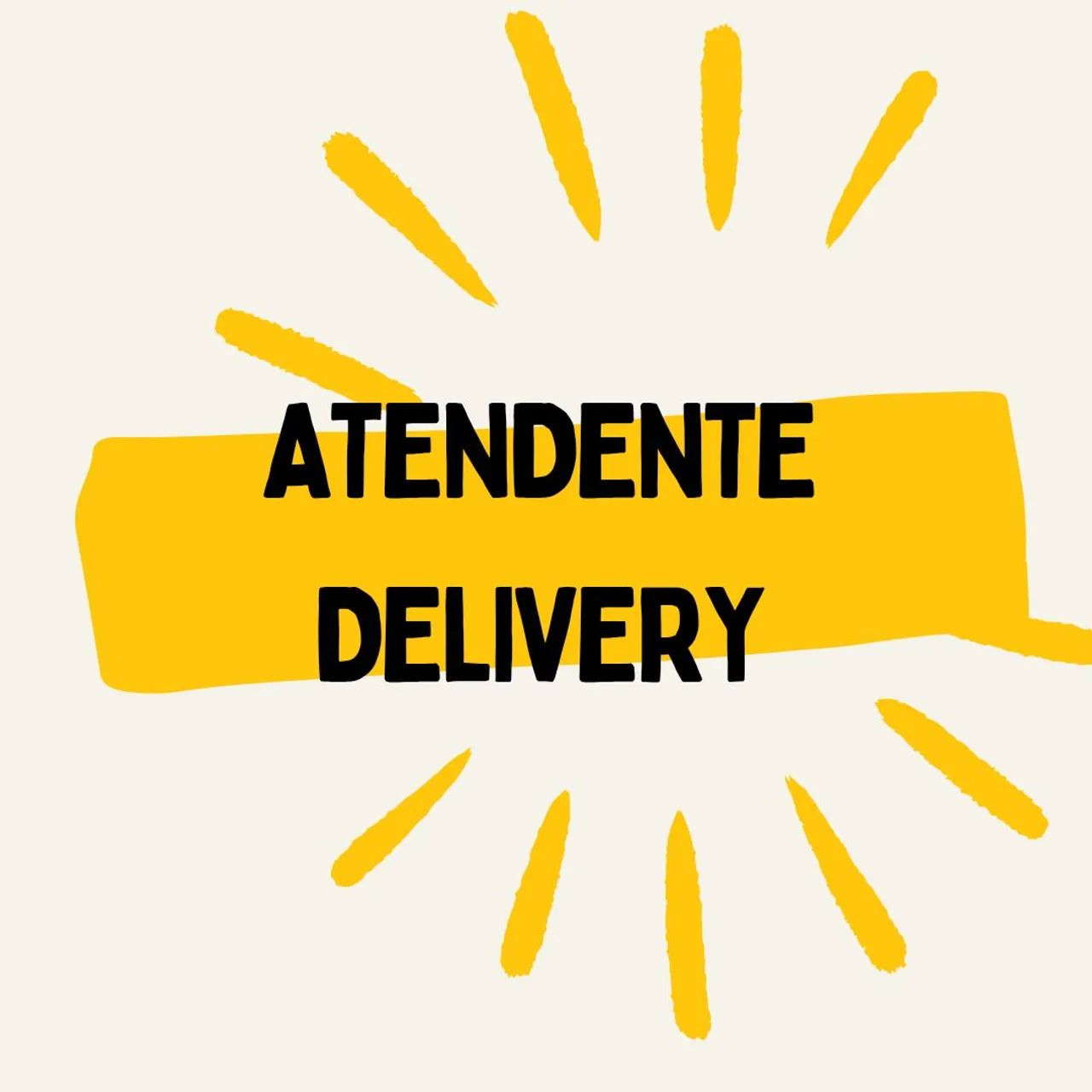 Atendente Delivery p Restaurante 