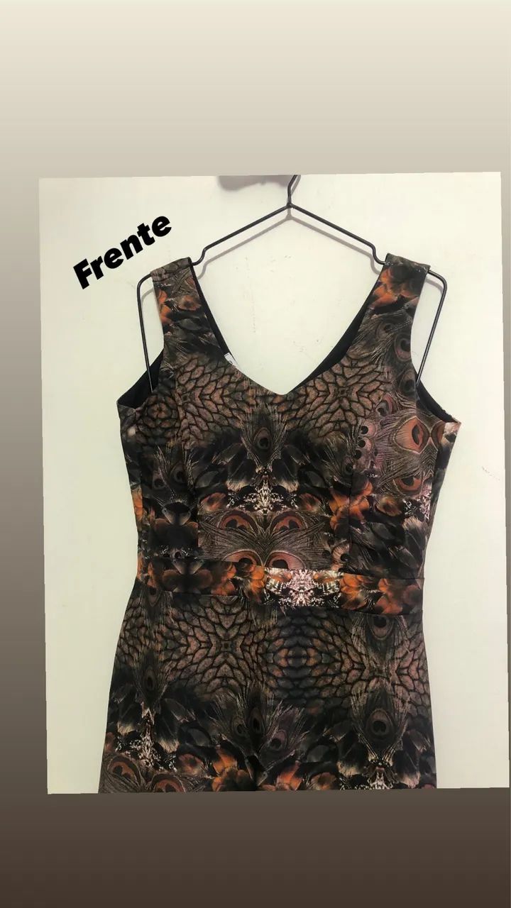 Vestido com bojo longo tamanho P - Foto 2