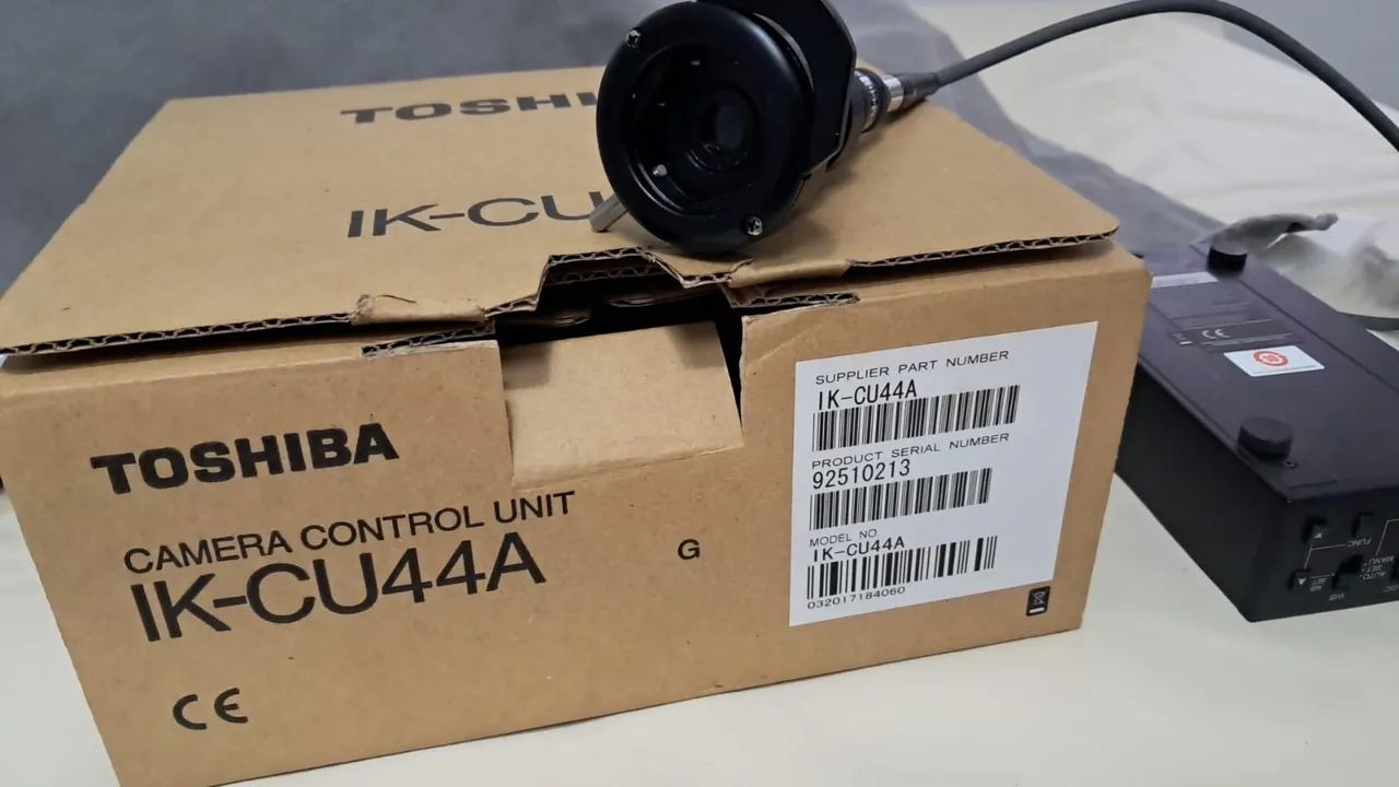 Câmera Endoscopia Microscopia Toshiba IK-CU44A + Cabeça da Câmera + Fonte + Cabos