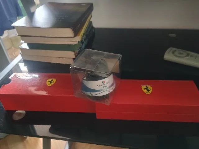 Caneta original Sheaffer Ferrari com tinteiro original Shaeffer cheio - Foto 3