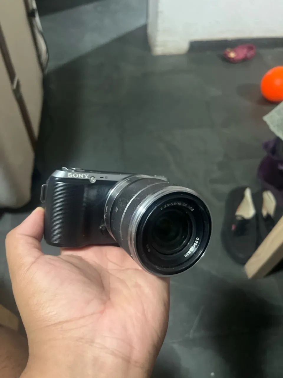 Sony nex-c3 com defeito no lcd